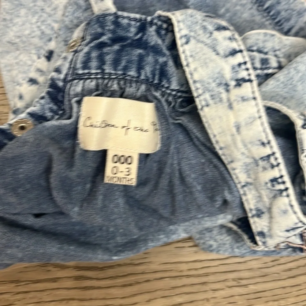 Children Of The Tribe Acid Wash Baby Set Size 0-3 M